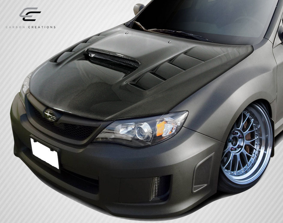 Carbon Creations VR-S Hood Compatible With 2008-2014 Subaru Impreza - 1 Piece - 112976