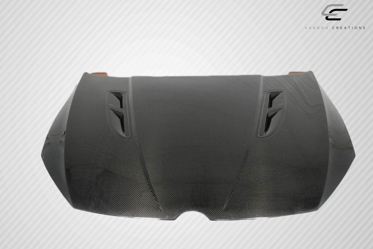 Carbon Creations K Design Hood Compatible With 2015-2021 Volkswagen Golf / GTI - 1 Piece - 112983