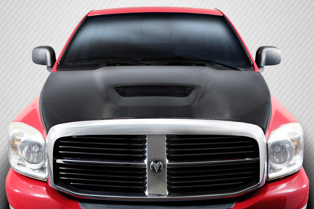 Carbon Creations SRT Hood Compatible With 2002-2008 Dodge Ram - 1 Piece - 112984