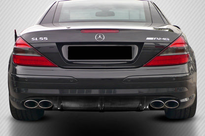 Carbon Creations L Sport Rear Lip Add On Spoiler Compatible With 2003-2006 Mercedes SL - Mercedes - 1 Piece - 112989