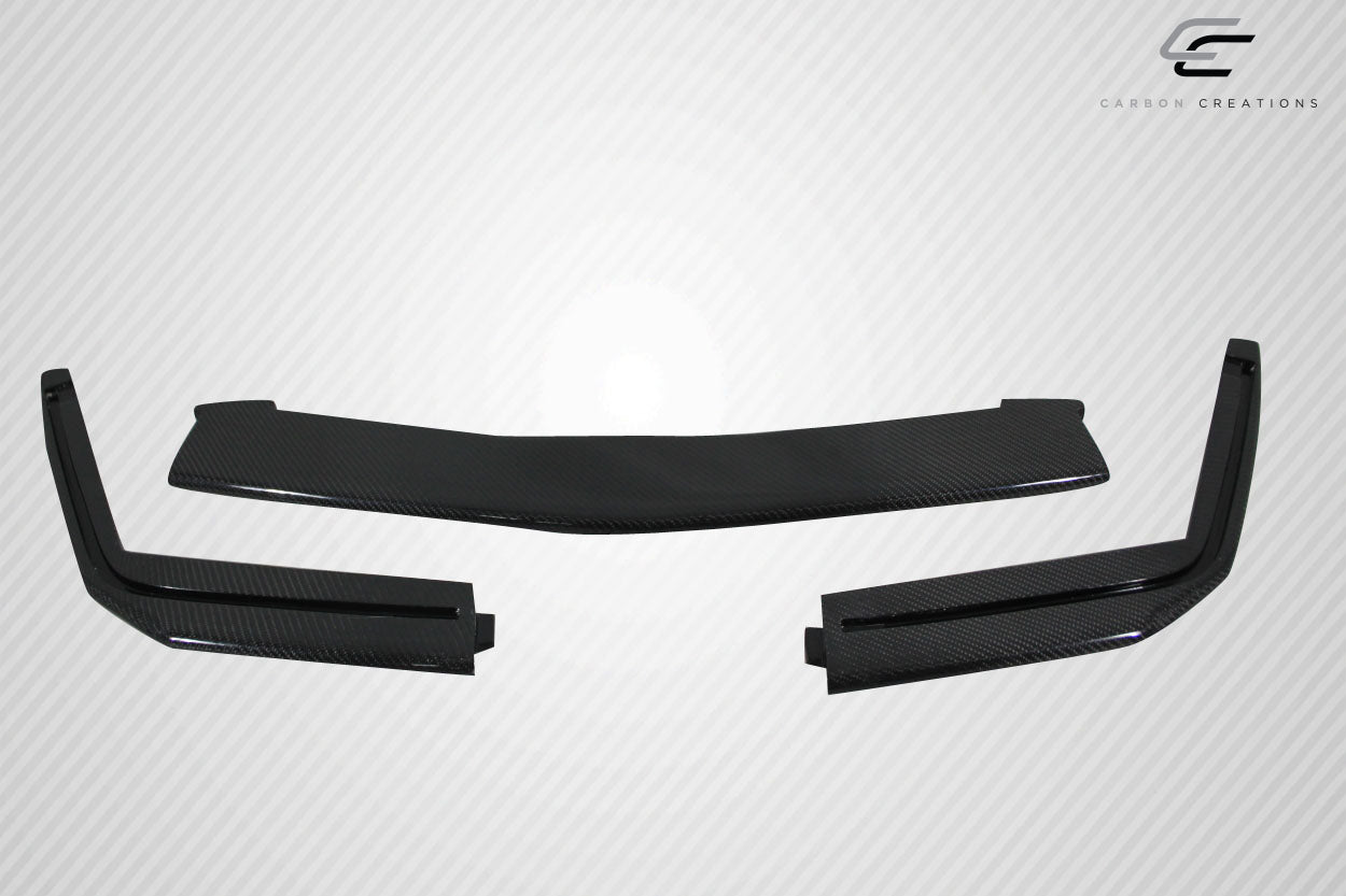Carbon Creations G2 Front Lip Spoiler Compatible With 2009-2014 Cadillac CTS-V - 3 Piece - 112990