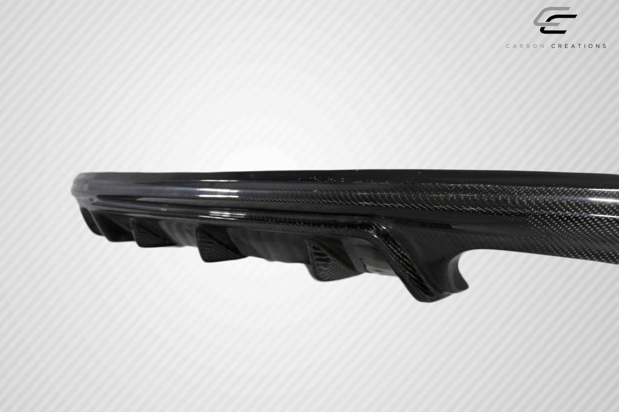 Carbon Creations AM Design Rear Lip Add On Spoiler Compatible With 2014-2016 Lexus IS - 1 Piece - 112999