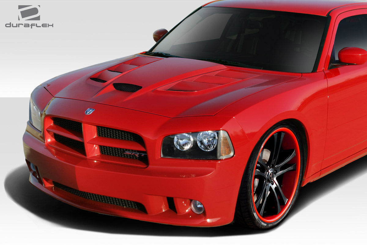 Extreme Dimensions Duraflex Viper Look Hood Compatible With 2006-2010 Dodge Charger - 1 Piece - 113004