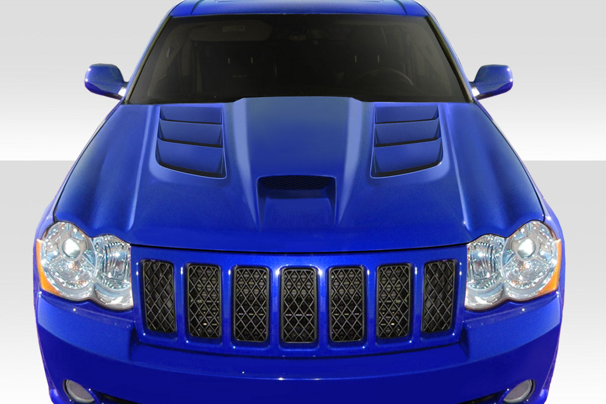 Extreme Dimensions Duraflex Viper Look Hood Compatible With 2005-2010 Jeep Grand Cherokee - 1 Piece - 113006