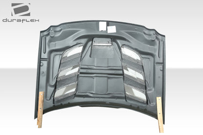 Extreme Dimensions Duraflex Viper Look Hood Compatible With 2005-2010 Jeep Grand Cherokee - 1 Piece - 113006