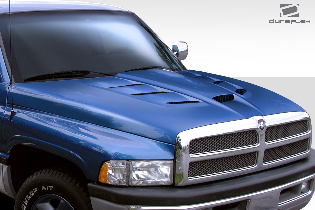 Extreme Dimensions Duraflex Viper Look Hood Compatible With 1994-2001 Dodge Ram - 1 Piece - 113009