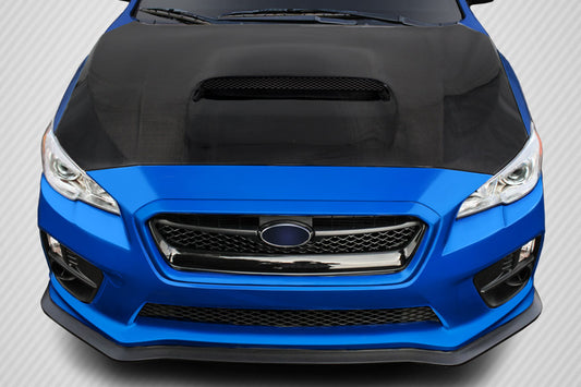 Carbon Creations Dritech OEM Look Hood Add On Compatible With 2015-2021 Subaru WRX - 1 Piece - 113010