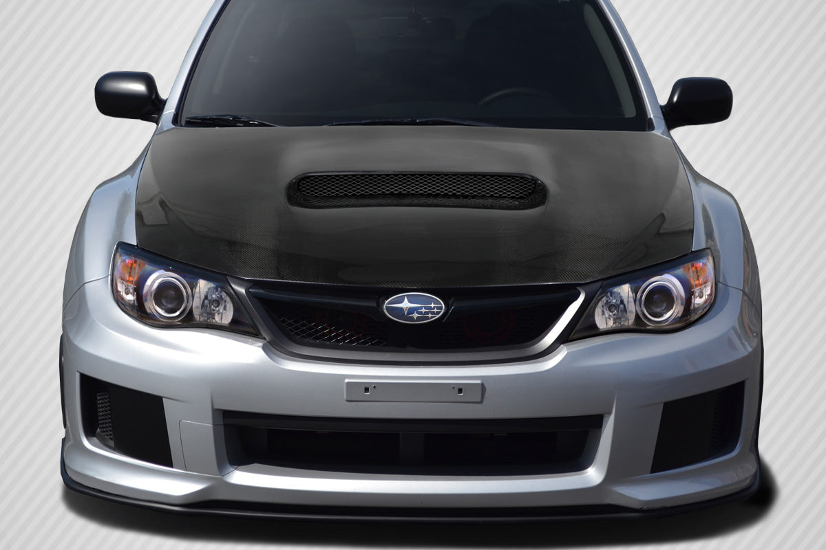 Carbon Creations STI Hood Compatible With 2008-2014 Subaru Impreza - 1 Piece - 113011