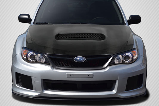 Carbon Creations STI Hood Compatible With 2008-2014 Subaru Impreza - 1 Piece - 113011