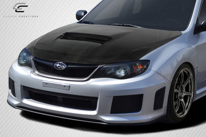 Carbon Creations STI Hood Compatible With 2008-2014 Subaru Impreza - 1 Piece - 113011