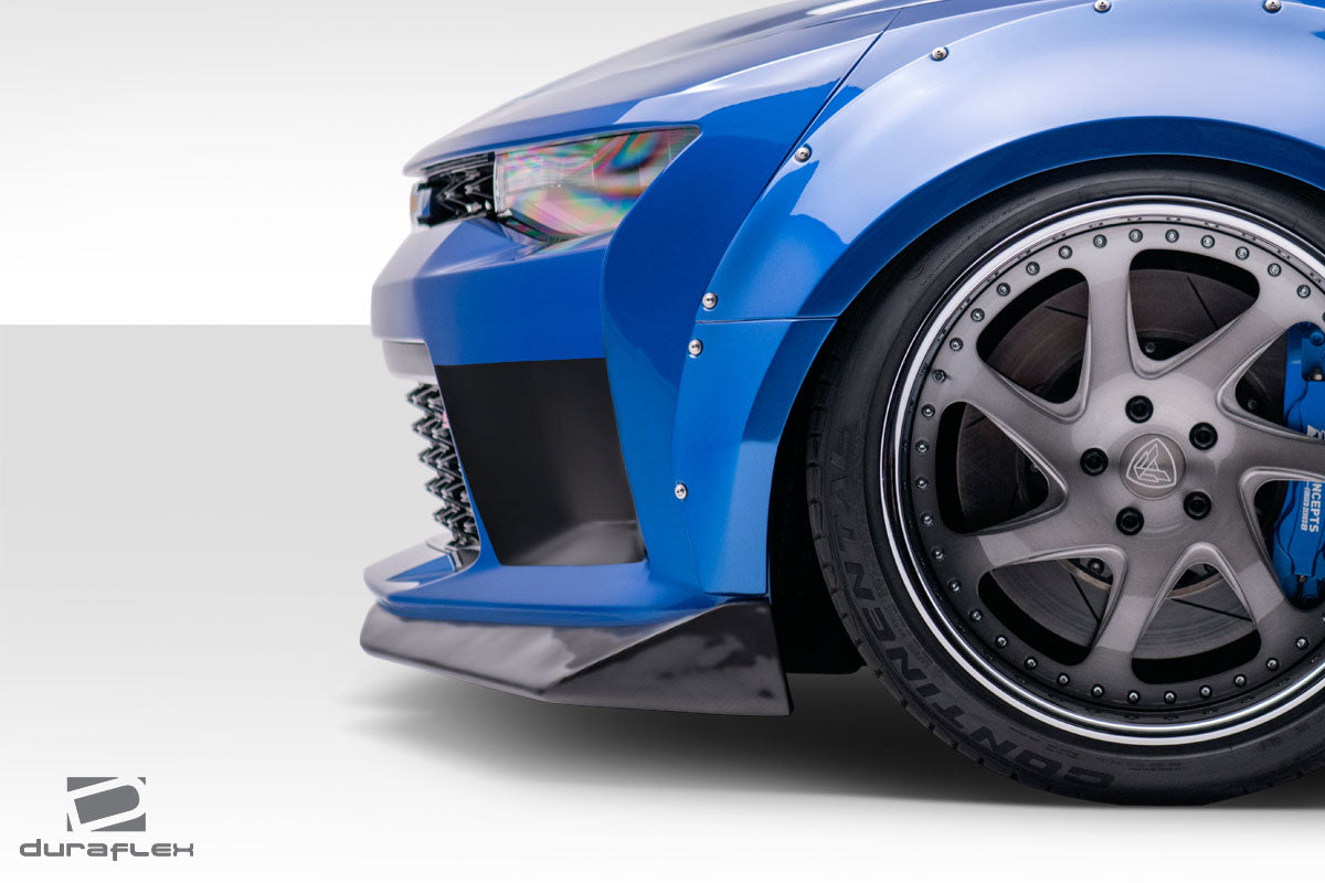 Extreme Dimensions Duraflex Grid Front Bumper Cover Compatible With 2016-2018 Chevrolet Camaro - 1 Piece - 113015