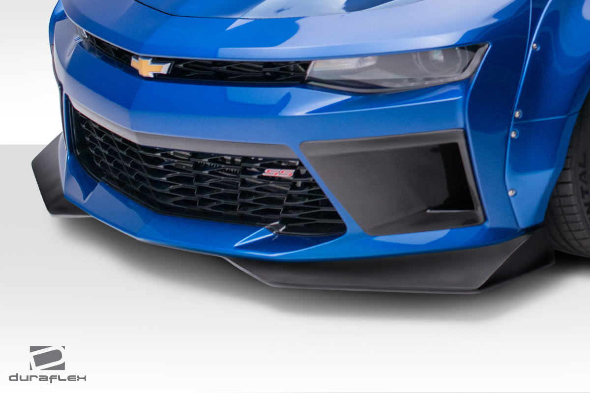 Extreme Dimensions Duraflex Grid Front Lip Spoiler Compatible With 2016-2018 Chevrolet Camaro - 2 Piece - 113016