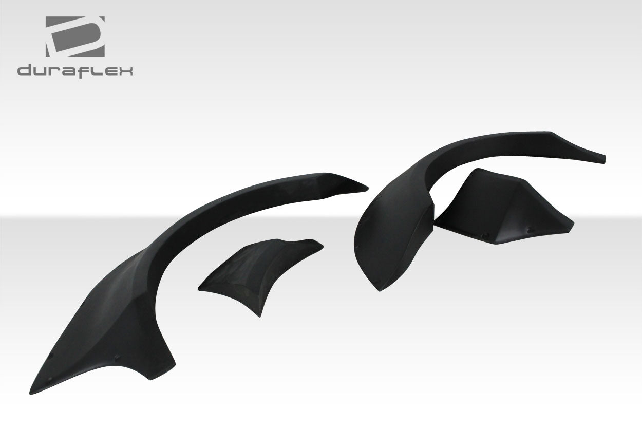 Extreme Dimensions Duraflex Grid Rear Fender Flares Compatible With 2016-2018 Chevrolet Camaro - 4 Piece - 113017