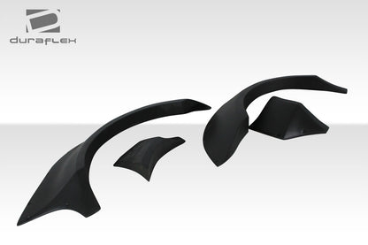 Extreme Dimensions Duraflex Grid Rear Fender Flares Compatible With 2016-2018 Chevrolet Camaro - 4 Piece - 113017