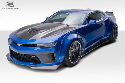 Extreme Dimensions Duraflex Grid Front Fenders Flare Compatible With 2016-2018 Chevrolet Camaro - 4 Piece - 113018