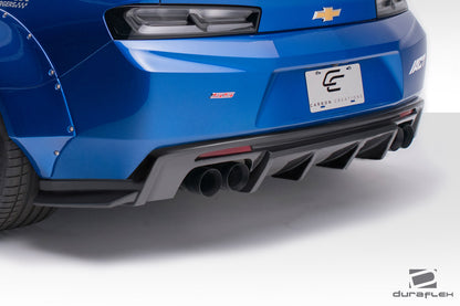 Extreme Dimensions Duraflex Grid Rear Lip Add On Spoiler Compatible With 2016-2018 Chevrolet Camaro - 1 Piece - 113022