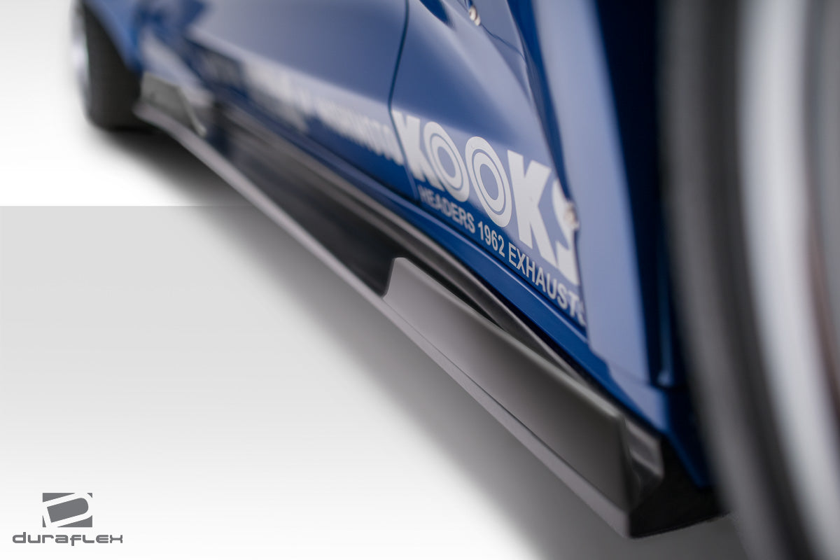 Extreme Dimensions Duraflex Grid Side Skirts Compatible With 2016-2023 Chevrolet Camaro - 6 Piece - 113023