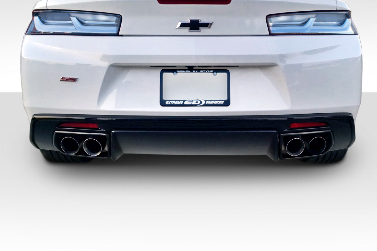 Extreme Dimensions Duraflex GM-X Rear Lip Add On Spoiler Compatible With 2016-2018 Chevrolet Camaro - 1 Piece - 113026