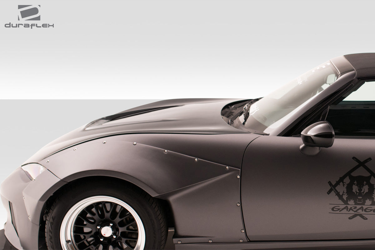 Extreme Dimensions Duraflex Circuit Hood Compatible With 2016-2023 Mazda Miata - 1 Piece - 113031