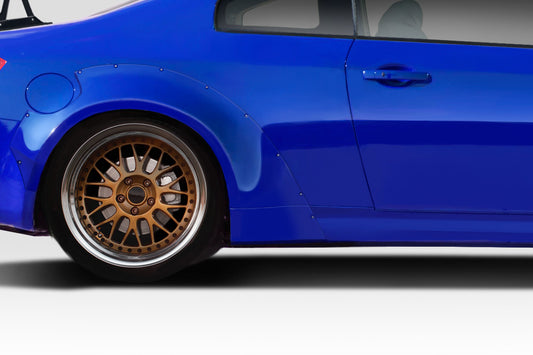 Extreme Dimensions Duraflex Circuit 75mm Rear Fenders Flares Caps Compatible With 2003-2007 G Coupe G35 Sport - 2 Piece - 113035