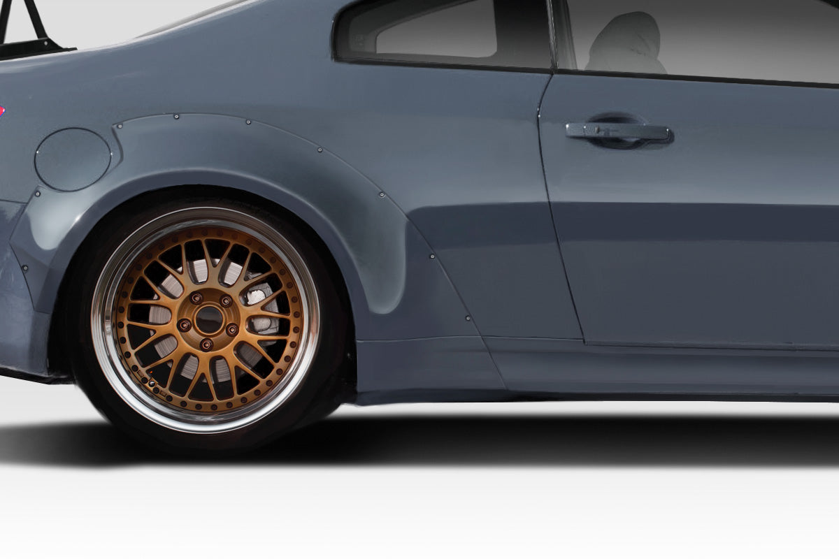 Extreme Dimensions Duraflex Circuit 75mm Rear Fenders Flares Caps Compatible With 2003-2007 G Coupe G35 Non-Sport - 2 Piece - 113036