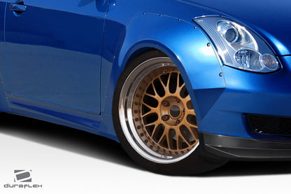Extreme Dimensions Duraflex Circuit Front Fenders Flare Compatible With 2003-2007 Infiniti G Coupe - 2 Piece - 113038