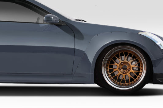 Extreme Dimensions Duraflex Circuit Front Fenders Flare Compatible With 2003-2007 Infiniti G Coupe Non Sport - 2 Piece - 113039
