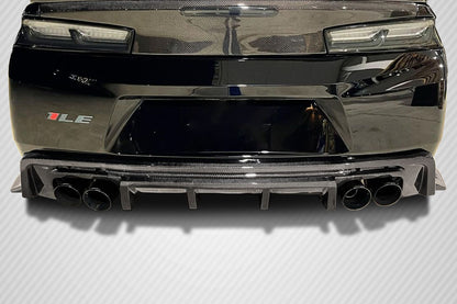 Carbon Creations Grid Rear Lip Add On Spoiler Compatible With 2016-2018 Chevrolet Camaro - 1 Piece - 113050