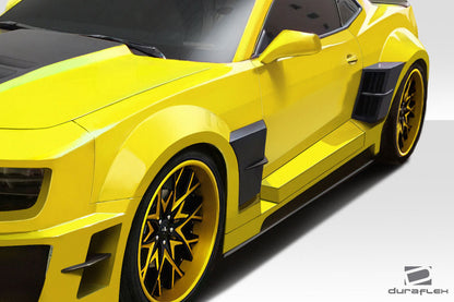Extreme Dimensions Duraflex CCG Wide Body Side Skirts Compatible With 2010-2013 Chevrolet Camaro - 4 Piece - 113057