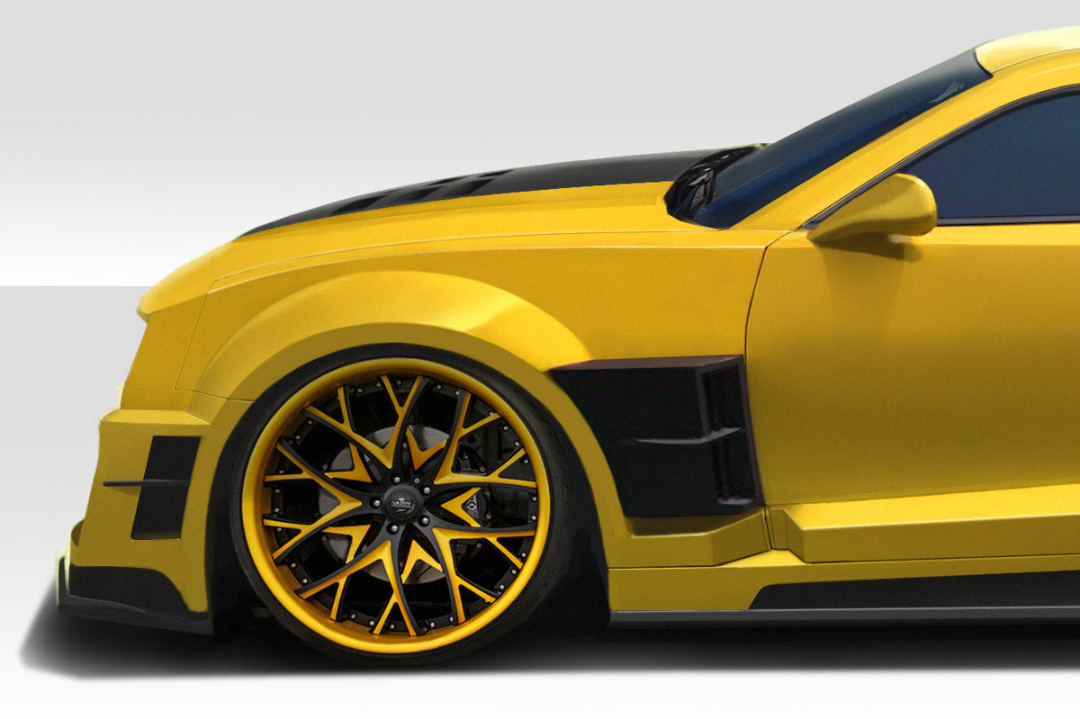 Extreme Dimensions Duraflex CCG Wide Body Front Fenders Flares Compatible With 2010-2013 Chevrolet Camaro - 2 Piece - 113058