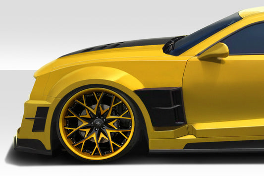 Extreme Dimensions Duraflex CCG Wide Body Front Fenders Flares Compatible With 2010-2013 Chevrolet Camaro - 2 Piece - 113058