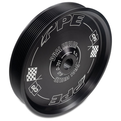 GM Dual Fueler Pulley Solid Face ppepower