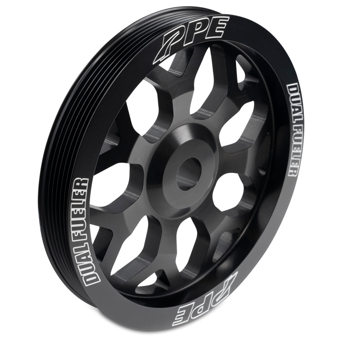 2001-2022 GM 6.6L Duramax 7Y-Spoke Style Billet Aluminum Pulley Wheel ppepower