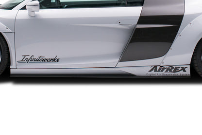 Aero Function AF Signature Series Side Skirts Compatible With 2008-2015 Audi R8 - 2 Piece - 113069