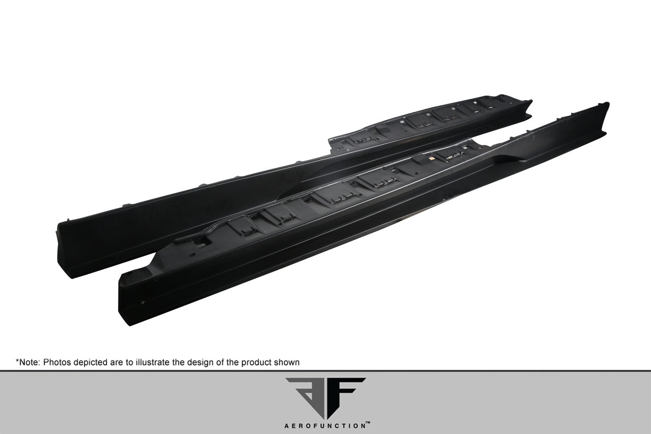 Aero Function AF Signature Series Side Skirts Compatible With 2008-2015 Audi R8 - 2 Piece - 113069