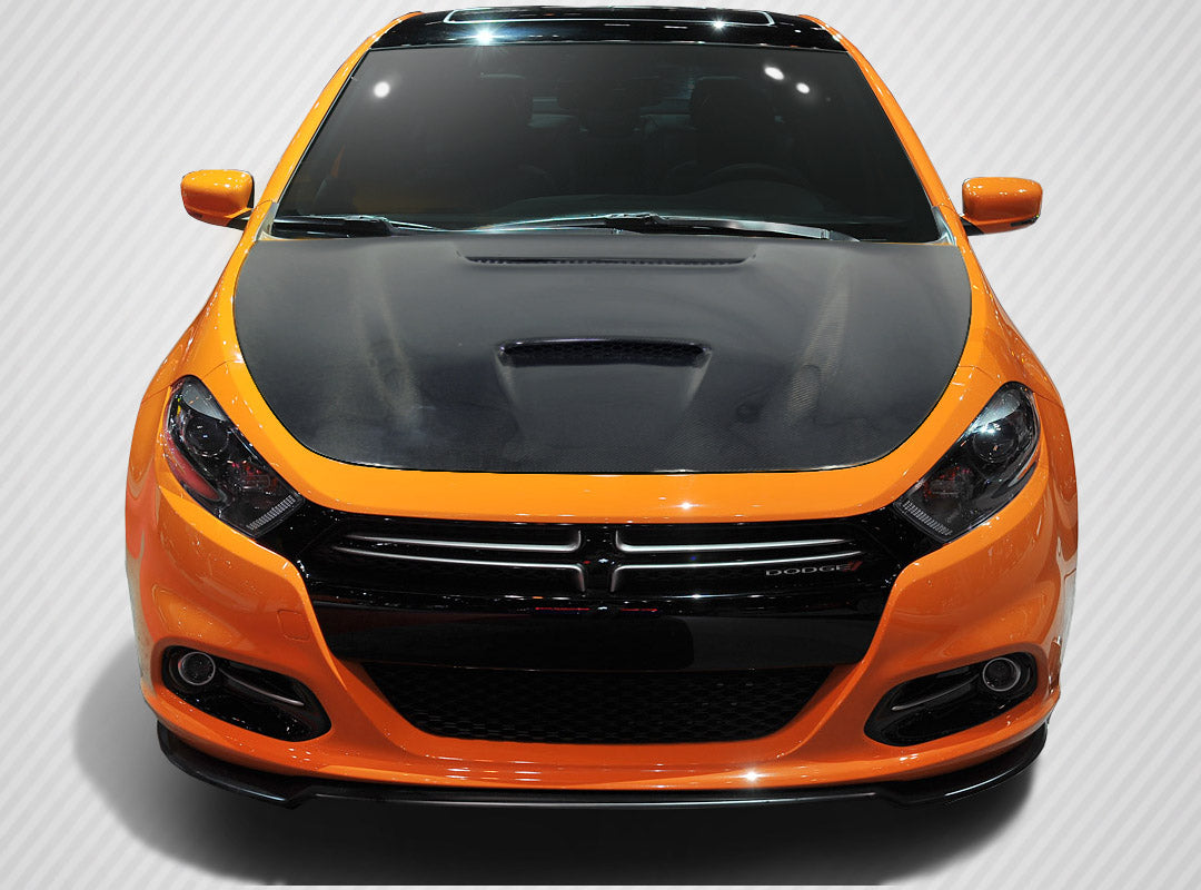 Carbon Creations MP-R Hood Compatible With 2013-2016 Dodge Dart - 1 Piece - 113085