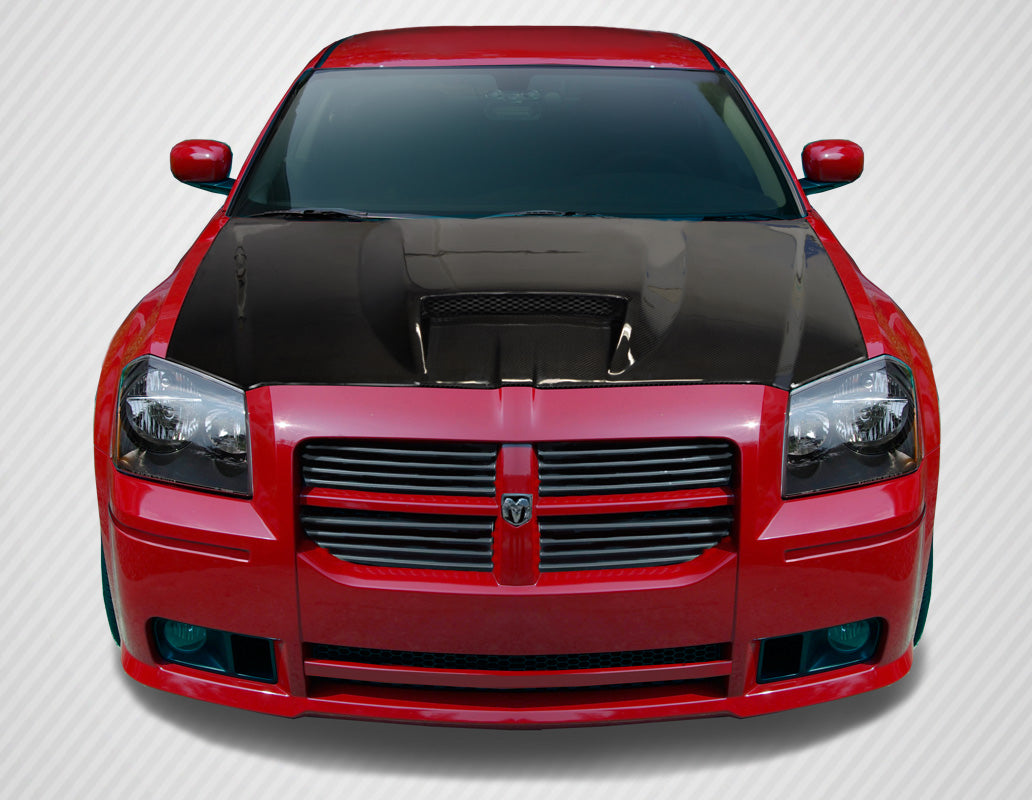 Carbon Creations SRT Hood Compatible With 2005-2007 Dodge Magnum - 1 Piece - 113089