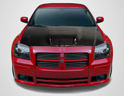 Carbon Creations SRT Hood Compatible With 2005-2007 Dodge Magnum - 1 Piece - 113089