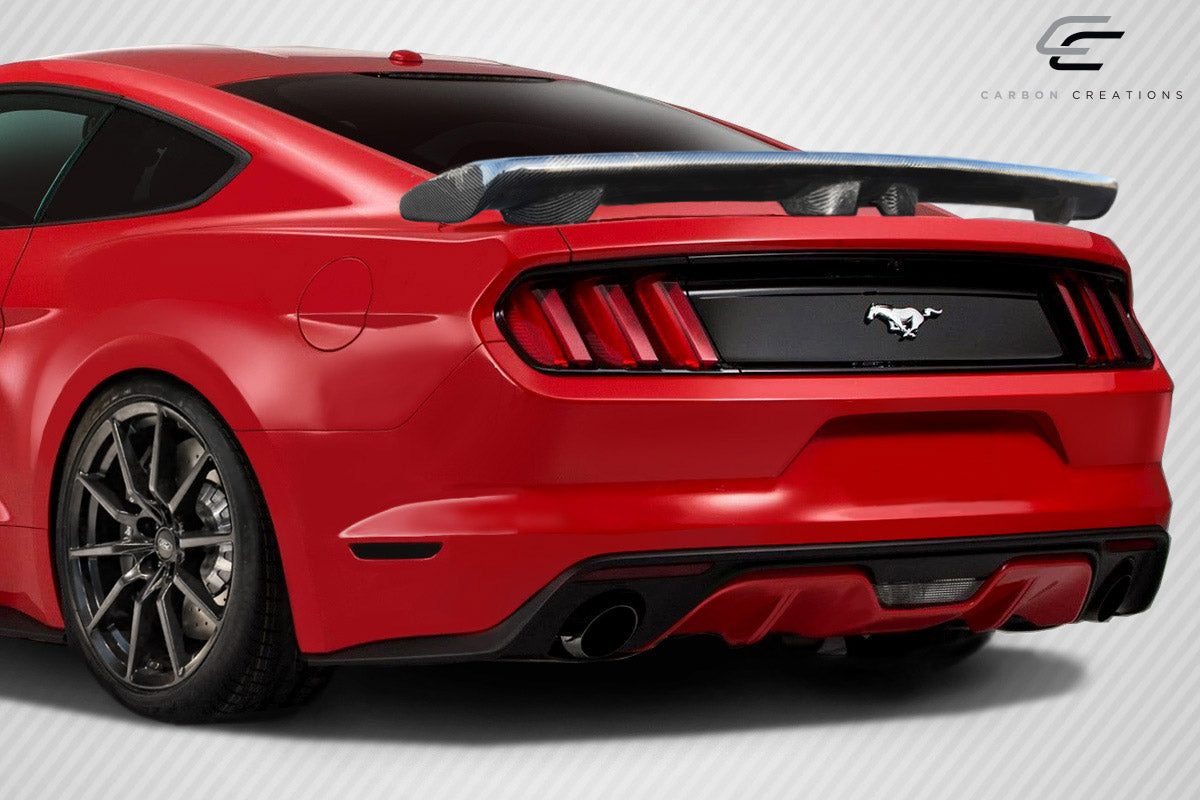 Carbon Creations CVX Wing Spoiler Compatible With 2015-2023 Ford Mustang 2DR - 1 Piece - 113090