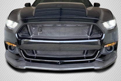 Carbon Creations CVX Front Lip Spoiler Compatible With 2015-2017 Ford Mustang - 1 Piece - 113091