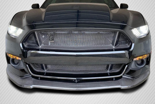 Carbon Creations CVX Front Lip Spoiler Compatible With 2015-2017 Ford Mustang - 1 Piece - 113091