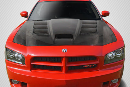Carbon Creations Viper Look Hood Compatible With 2006-2010 Dodge Charger - 1 Piece - 113115