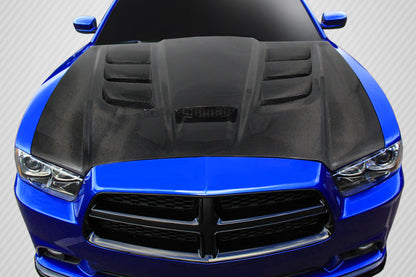 Carbon Creations Viper Look Hood Compatible With 2011-2014 Dodge Charger - 1 Piece - 113116