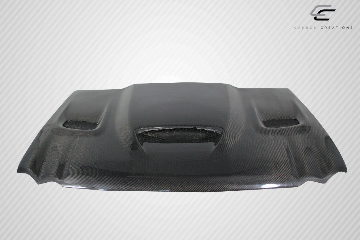 Carbon Creations Hellcat Look Hood Compatible With 2005-2010 Jeep Grand Cherokee - 1 Piece - 113118