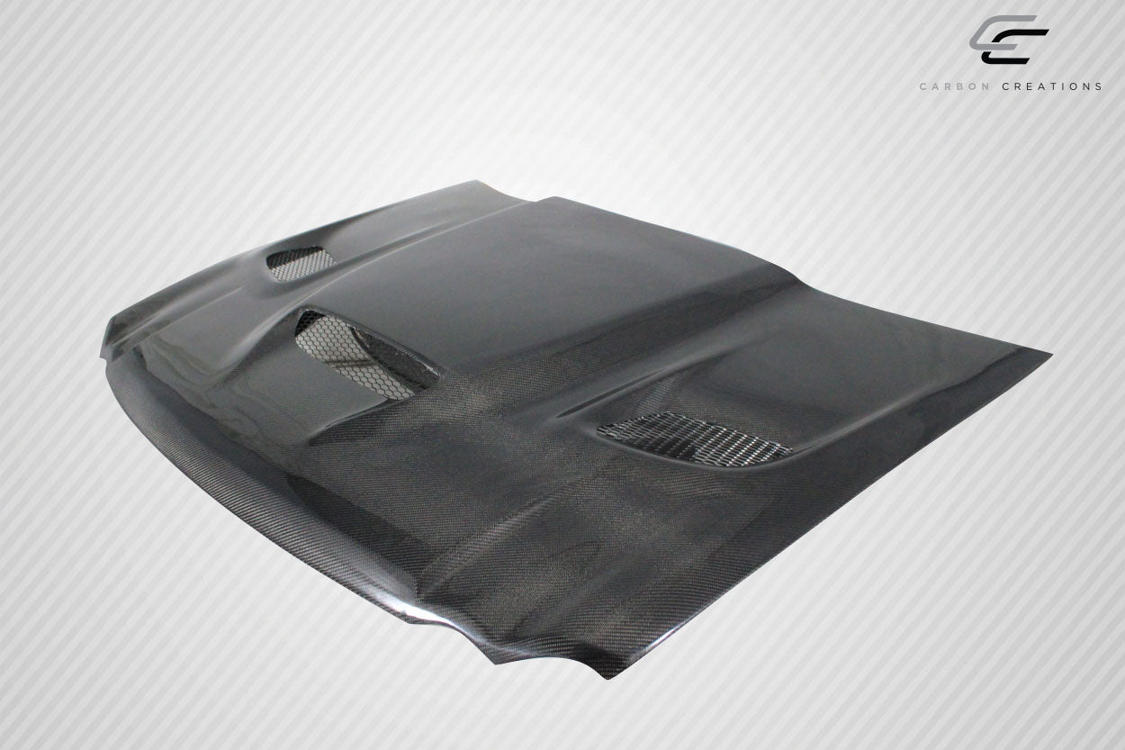 Carbon Creations Hellcat Look Hood Compatible With 2005-2010 Jeep Grand Cherokee - 1 Piece - 113118