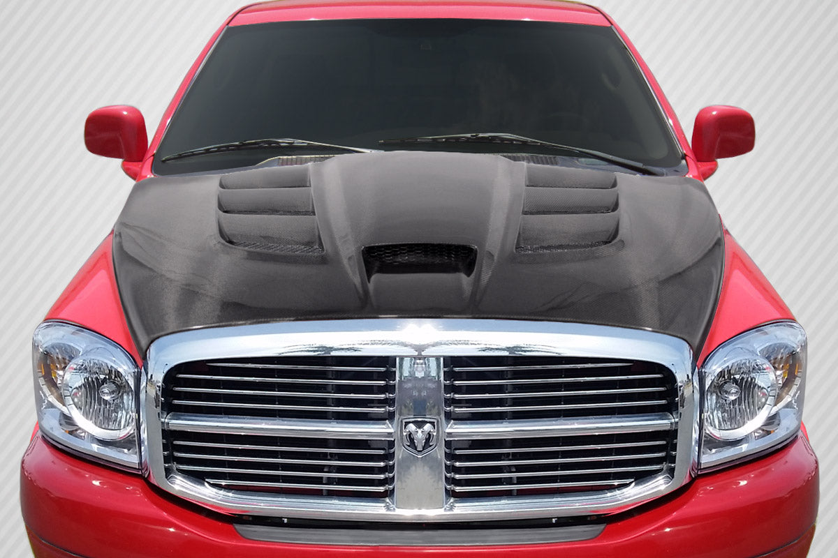 Carbon Creations Viper Look Hood Compatible With 2002-2008 Dodge Ram - 1 Piece - 113119