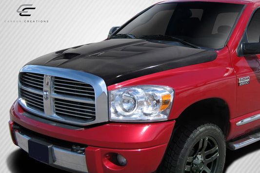 Carbon Creations Viper Look Hood Compatible With 2002-2008 Dodge Ram - 1 Piece - 113119