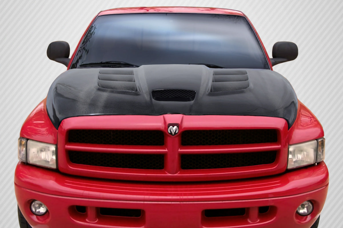 Carbon Creations Viper Look Hood Compatible With 1994-2001 Dodge Ram - 1 Piece - 113120
