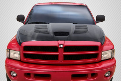 Carbon Creations Viper Look Hood Compatible With 1994-2001 Dodge Ram - 1 Piece - 113120
