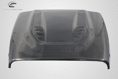 Carbon Creations Power Dome Hood Compatible With 1997-2006 Jeep Wrangler - 1 Piece - 113121